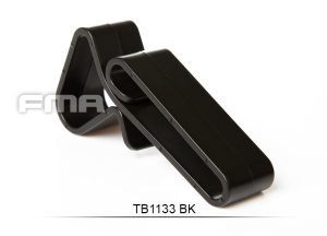 FMA ABS Universal Hook / Hanger for MOLLE and Belt, 3 pcs - Black