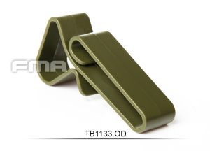 FMA ABS Universal Hook / Hanger for MOLLE and Belt, 3 pcs - Green