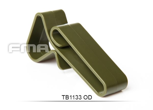 FMA ABS Universal Hook / Hanger for MOLLE and Belt, 3 pcs - Green FMA ABS Universal Hook / Hanger for MOLLE and Belt, 3 pcs - Green