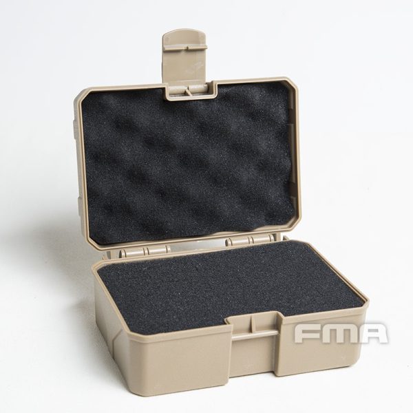 FMA Transport Plastic Box with Padding - Tan FMA Transport Plastic Box with Padding - Tan