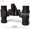 FMA PVS-31 NVG Dummy Replica, with LED Illumination - Black FMA PVS-31 NVG Dummy Replica, with LED Illumination - Black