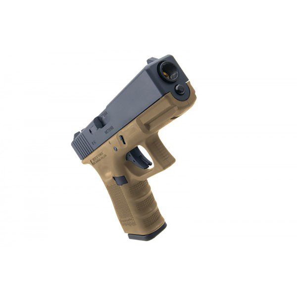 WE GBB Gas Pistol R19 Gen4 - Black/Tan WE GBB Gas Pistol R19 Gen4 - Black/Tan