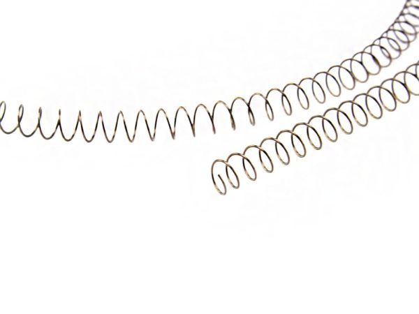 Reinforced spring for low capacity magazines