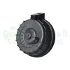 LCT RPK-16 (AK / LCK-16) Electric Drum Magazine, 2000 BBs – Black