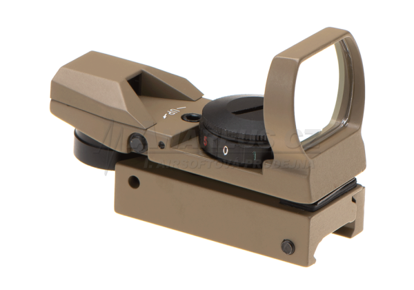RDG Multi Reticle Red Dot 20x33 mm, red - TAN RDG Multi Reticle Red Dot 20x33 mm, red - TAN