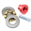 Washer, screw and thrust bearing for piston heads Washer, screw and thrust bearing for piston heads