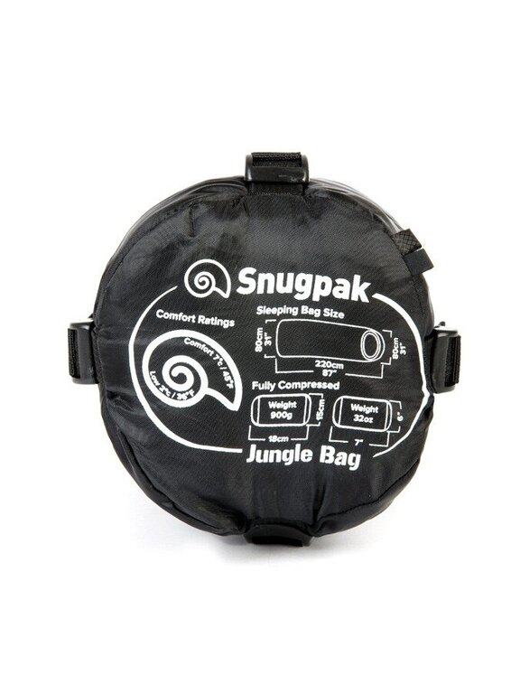 Sleeping bag JUNGLE BAG Snugpak® - Black Sleeping bag JUNGLE BAG Snugpak® - Black