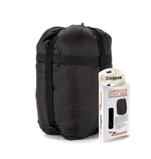 Compression Stuff Sack M 35x40cm - BLACK Compression Stuff Sack M 35x40cm - BLACK