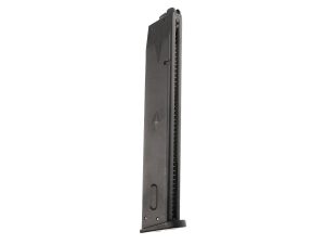 WE Long Gas Magazine for WE M9 / M92 GBB, 50 BBs - Black