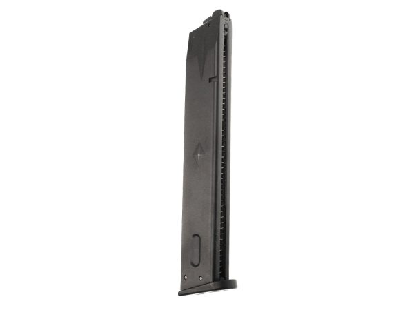 WE Long Gas Magazine for WE M9 / M92 GBB, 50 BBs - Black WE Long Gas Magazine for WE M9 / M92 GBB, 50 BBs - Black