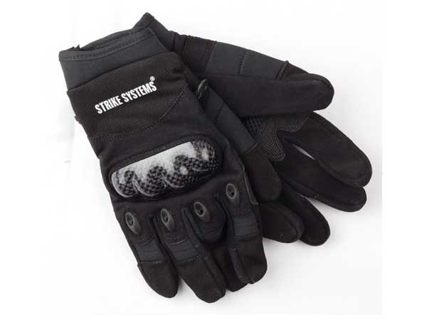 STRIKE Tactical Gloves ASSAULT KEVLAR (Size L) - Black STRIKE Tactical Gloves ASSAULT KEVLAR (Size L) - Black