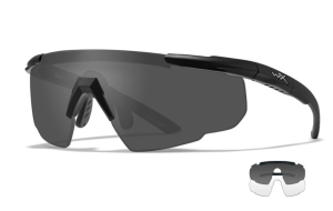 Goggles SABER ADVANCED Smoke Grey + Clear Lens/Matte black frame