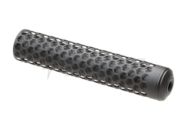 AA Aluminum Suppressor HIVE T10 255x50 mm, 14- mm CCW - Black AA Aluminum Suppressor HIVE T10 255x50 mm, 14- mm CCW - Black