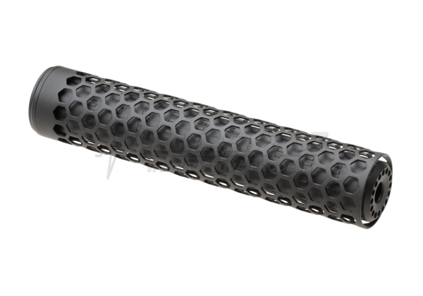 AA Aluminum Suppressor HIVE T10 255x50 mm, 14- mm CCW - Black AA Aluminum Suppressor HIVE T10 255x50 mm, 14- mm CCW - Black