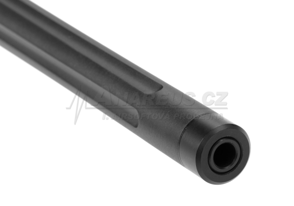 AA CNC Aluminum Outer Barrel VSR-10 with 14mm CCW Thread, Long - Black AA CNC Aluminum Outer Barrel VSR-10 with 14mm CCW Thread, Long - Black