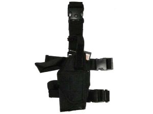 MIL-FORCE Universal Leg Holster TORNADO, Right-Handed - Black MIL-FORCE Universal Leg Holster TORNADO, Right-Handed - Black
