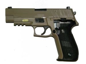 WE GBB Pistol SIG P226 MK25 - Tan