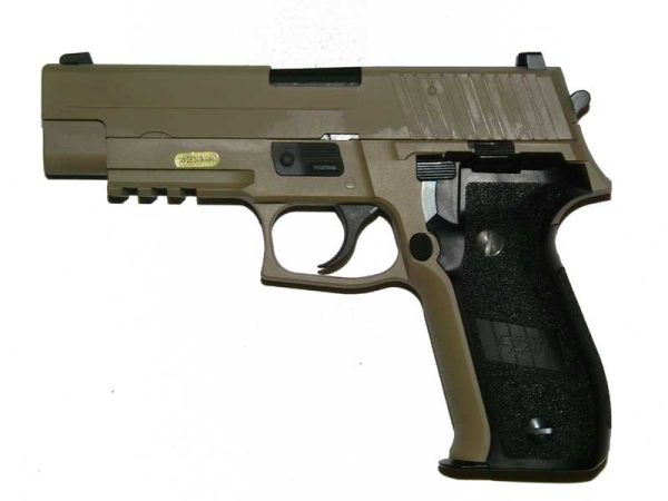 WE GBB Pistol SIG P226 MK25 - Tan