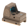 LED RMR Red Dot Adjustable - Desert LED RMR Red Dot Adjustable - Desert