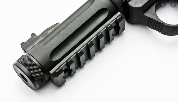 AA Set of RIS Rails for AAP-01 GBB, 10 / 6 Slots (2 Pieces) - Black