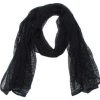 BARRACUDA scarf extra soft BLACK BARRACUDA scarf extra soft BLACK
