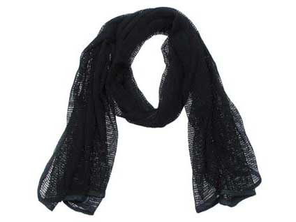 BARRACUDA scarf extra soft BLACK BARRACUDA scarf extra soft BLACK