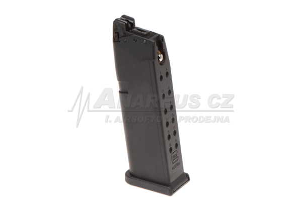 UMAREX / VFC Glock 19 Gen4 GBB Gas Magazine, 19 BBs – Black