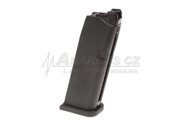 UMAREX / VFC Glock 19 Gen4 GBB Gas Magazine, 19 BBs – Black