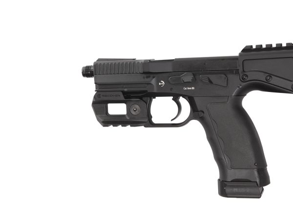 ASG Belt Holster for B&T USW A1 and other RIS SMG / Pistol, Ambidextrous - Black