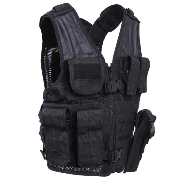 Children tactical vest BLACK Children tactical vest BLACK