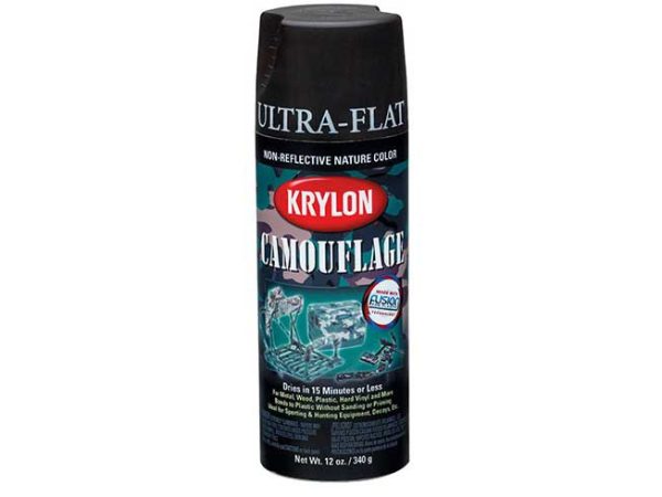 Spray camouflage paints KRYLON - black