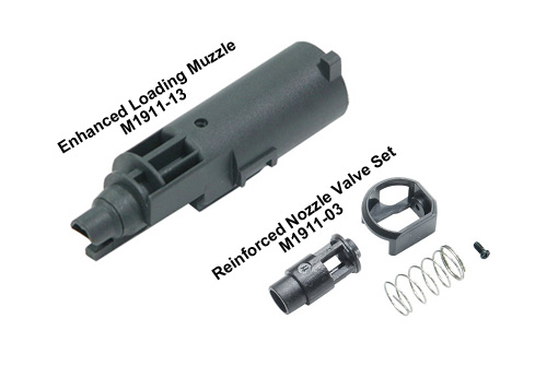Enhanced Piston Head Set for MARUI M1911/MEU Enhanced Piston Head Set for MARUI M1911/MEU