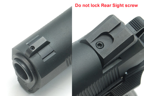 Steel Sight Set for MARUI MEU