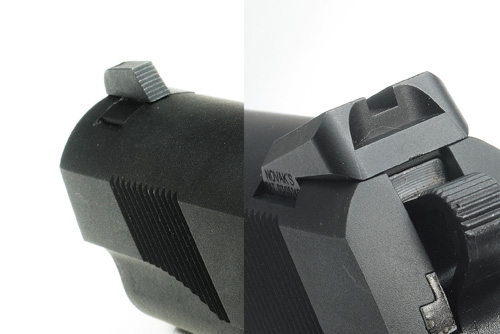 Steel Sight Set for MARUI MEU