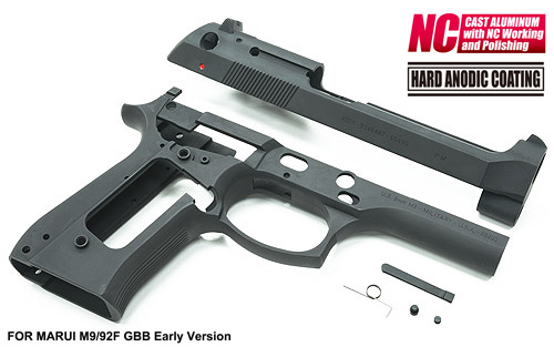 Aluminum Kit for MARUI M92F Military (Black)