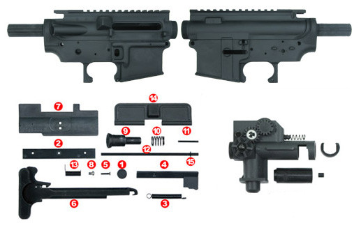 New Generation M4 Metal Receiver