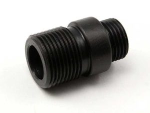 WE pistols silencer adaptor - short, black WE pistols silencer adaptor - short, black