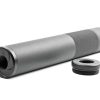 ML Aluminum Suppressor WHISPER MOCK SILENCER 215 x 30 mm, Long - Black ML Aluminum Suppressor WHISPER MOCK SILENCER 215 x 30 mm, Long - Black