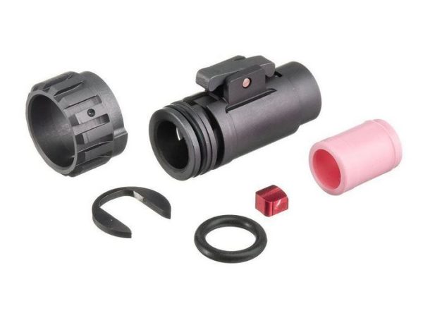 ML CNC Aluminum Hop-up Chamber for GHK G5 GBB - Black ML CNC Aluminum Hop-up Chamber for GHK G5 GBB - Black