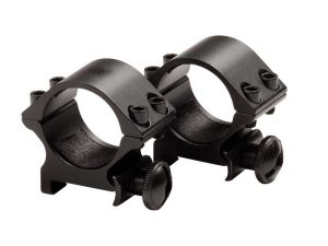 STRIKE Mounting Rings for 25mm Riflescope, Low - Black