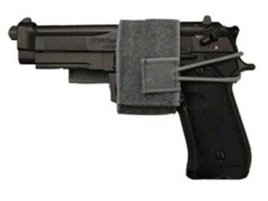 UNIVERSAL pouch with Velcro BLACK