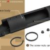 AA CNC Aluminum Bolt Housing Receiver VSR-10, Right-Handed - Black AA CNC Aluminum Bolt Housing Receiver VSR-10, Right-Handed - Black