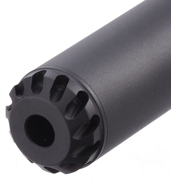 AA Aluminum Silencer AAP 169x35 mm, 14- mm CCW - Black AA Aluminum Silencer AAP 169x35 mm, 14- mm CCW - Black
