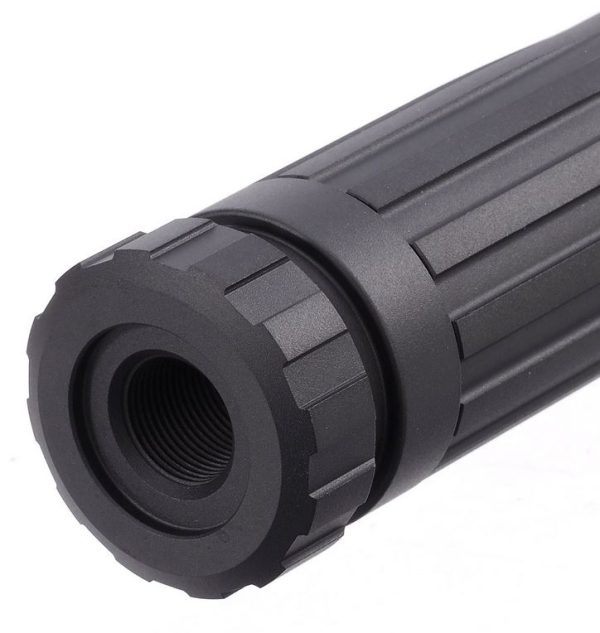 AA Aluminum Silencer AAP 169x35 mm, 14- mm CCW - Black AA Aluminum Silencer AAP 169x35 mm, 14- mm CCW - Black