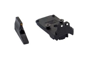 AA Steel RMR Mount with Raised Sights for AAP-01 - Black AA Steel RMR Mount with Raised Sights for AAP-01 - Black