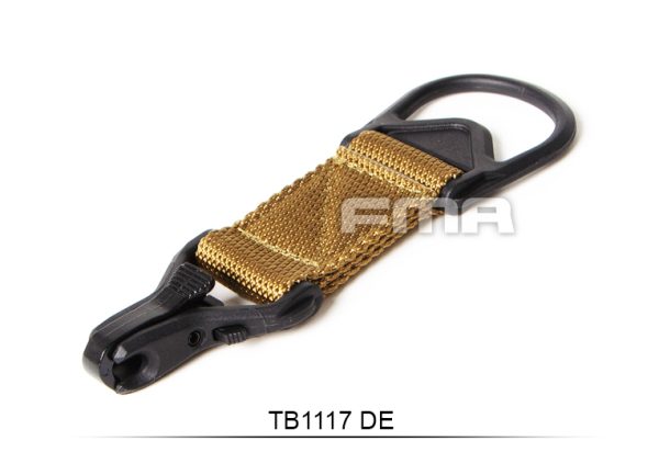 FMA Carabiner Adapter FS3 for FS1 Sling - Coyote FMA Carabiner Adapter FS3 for FS1 Sling - Coyote
