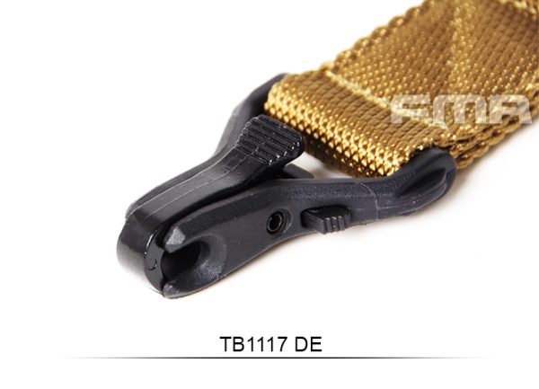 FMA Carabiner Adapter FS3 for FS1 Sling - Coyote FMA Carabiner Adapter FS3 for FS1 Sling - Coyote