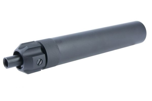 Angry Gun QD Silencer for VFC Umarex MP7 A1 GBB, 12- mm (CCW) - Black