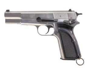 WE GBB Pistol Browning Hi-Power MK3 - Silver