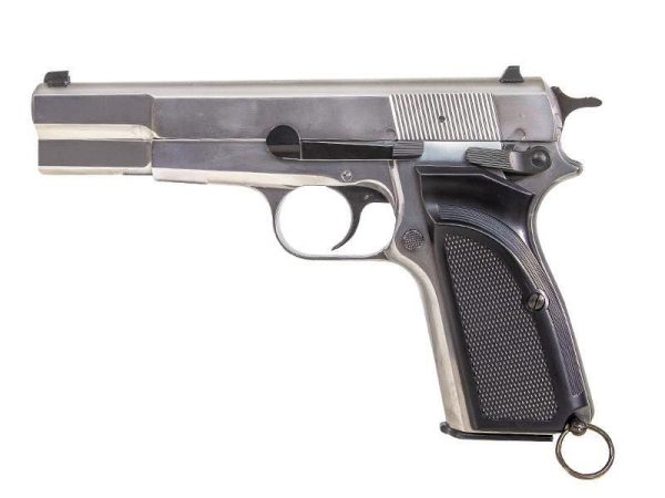 WE GBB Pistol Browning Hi-Power MK3 - Silver WE GBB Pistol Browning Hi-Power MK3 - Silver